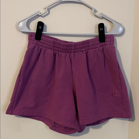 Champion Women's Athletic Shorts in Purple - Picture 1 of 3